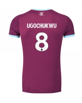 Billige Fotballdrakt Burnley Lesley Ugochukwu #8 Replika Hjemmedrakt 2025-26 Kortermet Billige Fotballdrakt Burnley Lesley Ugochukwu #8 Replika Hjemmedrakt 2025-26 Kortermet